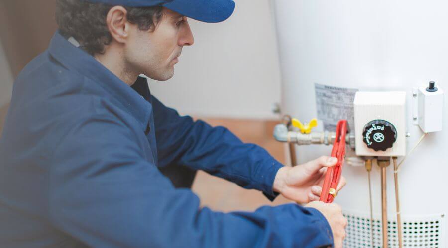 Local tankless water heater installation in Wykoff, MN